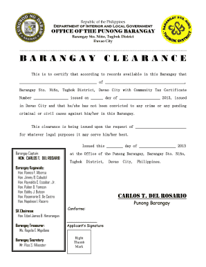 Republic of the Philippines Brgy 24 C Dvobrgy Usep Edu  Form
