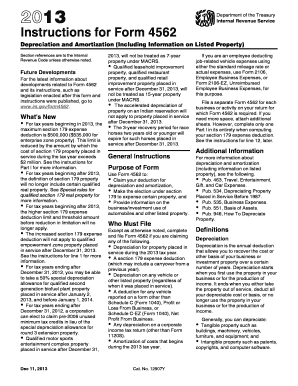 Examples of Form 4562 Filled Out