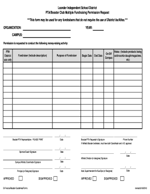 LISD Multiple Fundraiser Request Form Leander Independent Leanderisd