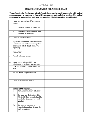 Appendix Ii Form Word Format