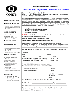 Qnet Registration Form