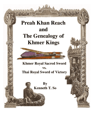 Preah Khan Reach Sword  Form