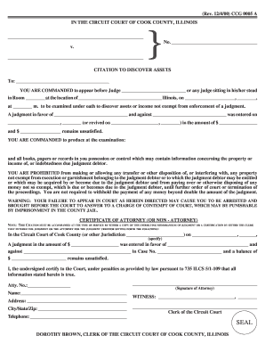 Plaintiff Served  Form