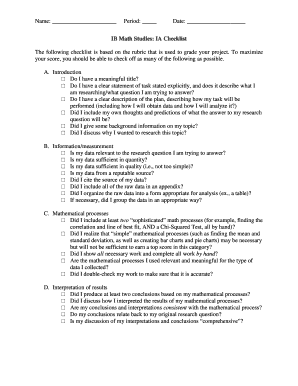 Math Ia Template  Form