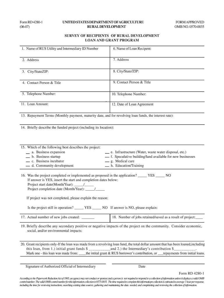 Form Rd Department Form