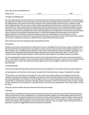 Lipo Lab Consent Form