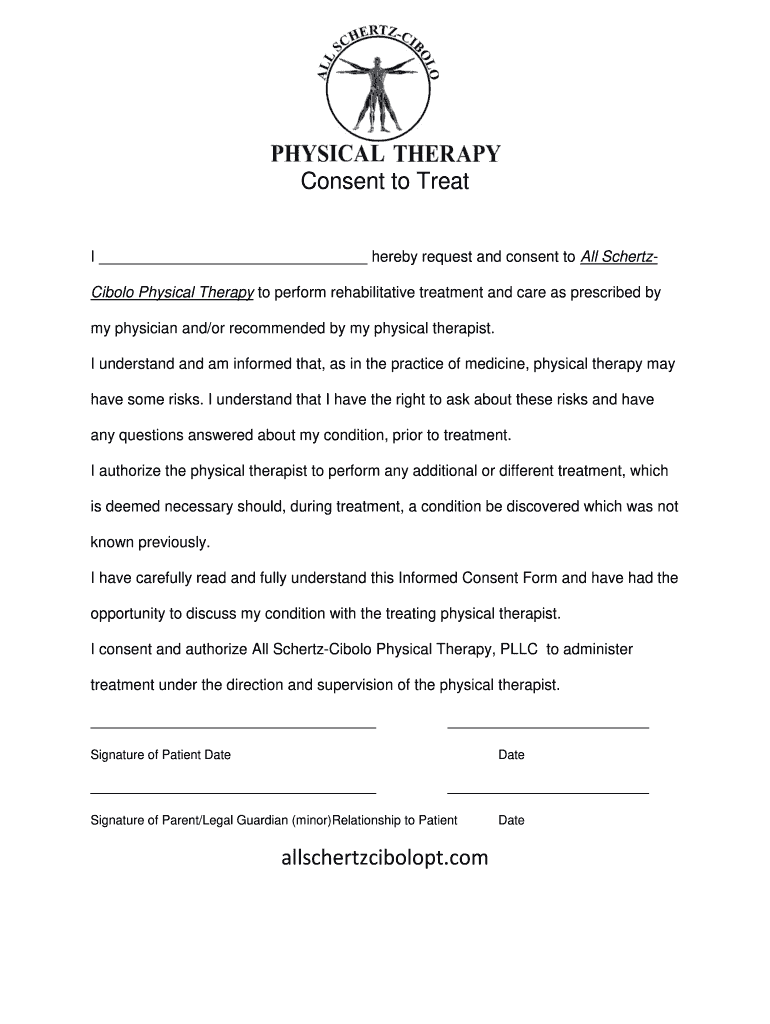 Get and Sign Permission Form for Arkansas Physical Therapy Tele Therapy