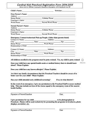 Ck Registration Forms PDF