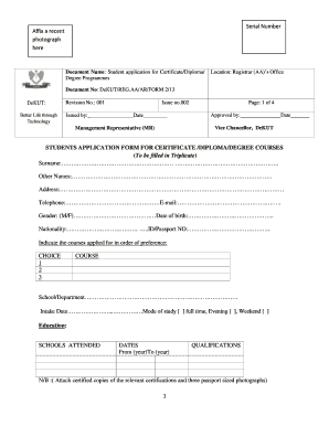 Kenya Polytechnic Online Application  Form