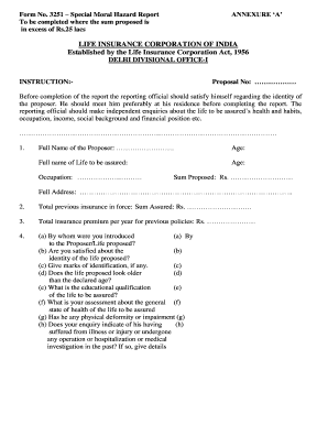 Mhr Full Form in Lic