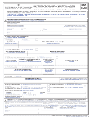 Dgci Mod 21 Rfi  Form