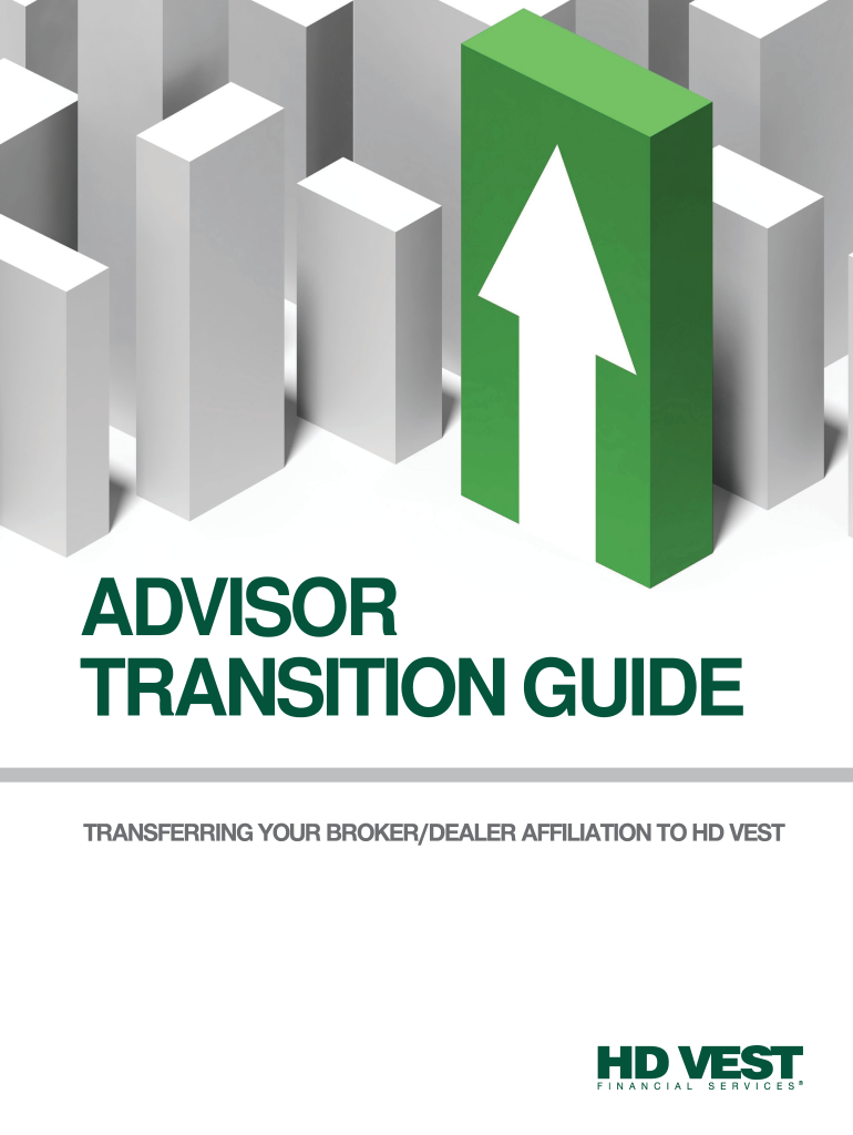 ADVISOR TRANSITION GUIDE  HD Vest Financial Services  Form