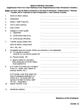 Joint Declaration Form for Mutual Transfer PDF