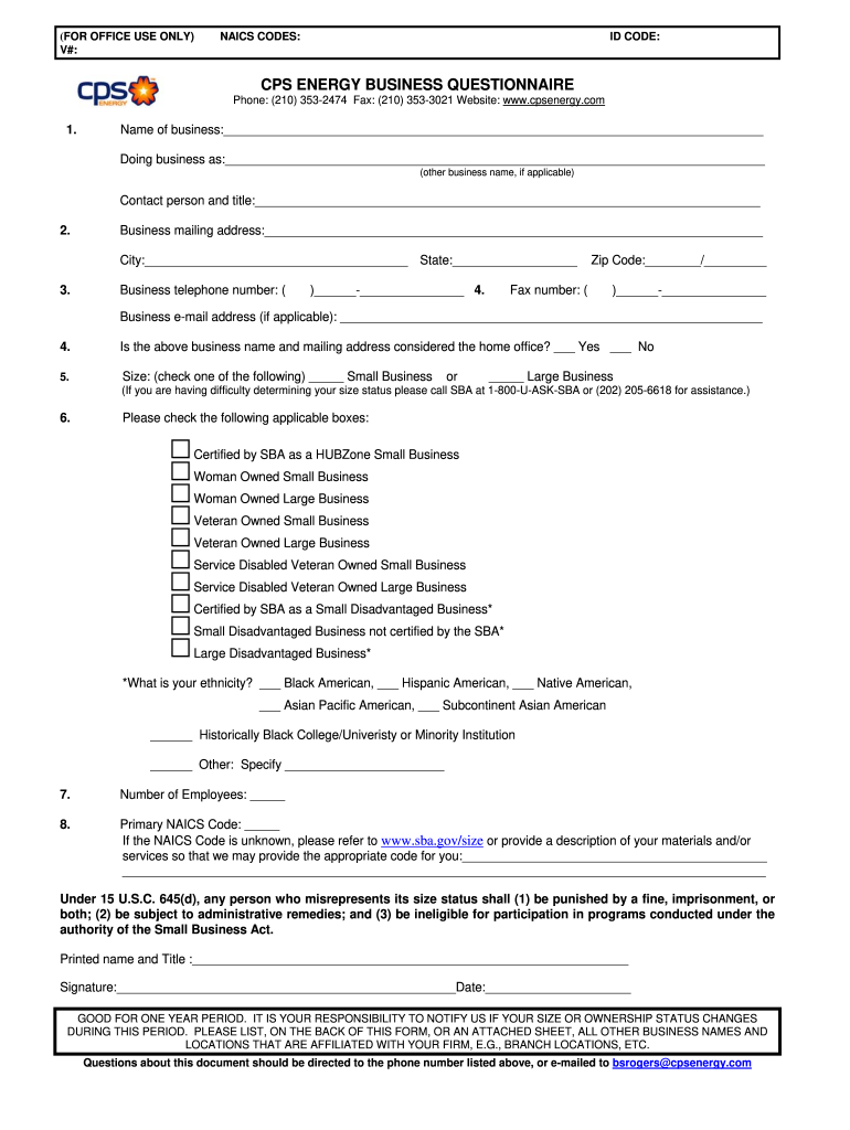 Questionnaire Prior to Buying a Gun  Form