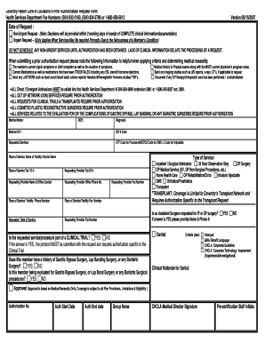 Prior Authorization Request Form Coventry Health Care of Louisiana