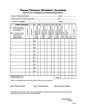 Ptu Watermark Template  Form