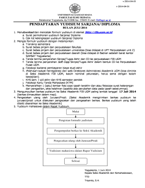 Transkip Ugm  Form