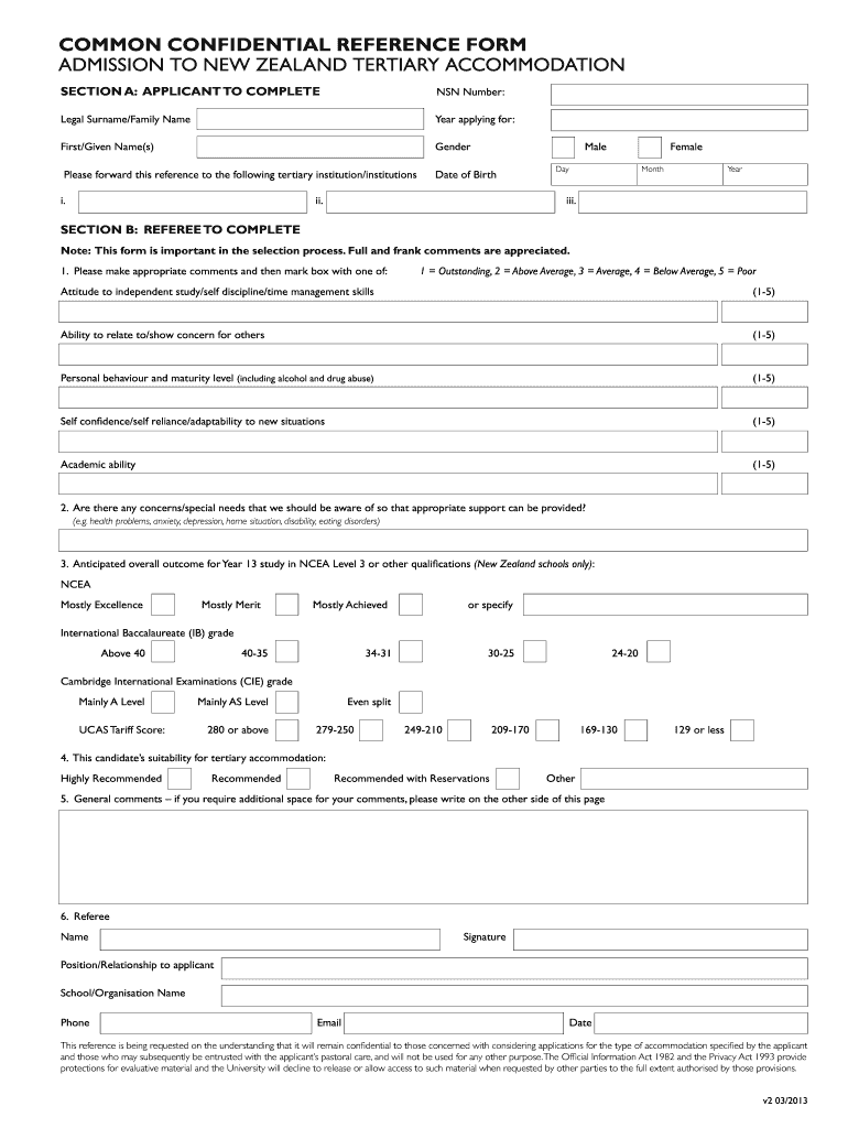  Ccrf Form 2013-2024