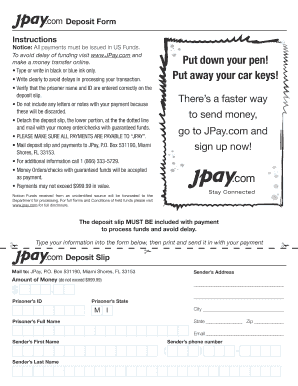 Michigan Jpay  Form