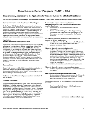 Rlrp Application Form