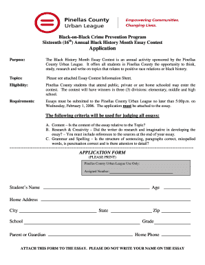 Application Criminal Justice Forum  Form