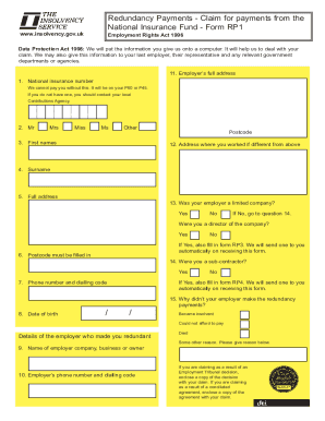 Rp1 Form Online