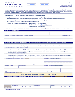  Ca Post Profile 2014-2024