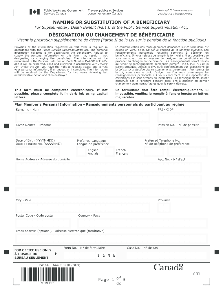 Twgsc 2196  Form