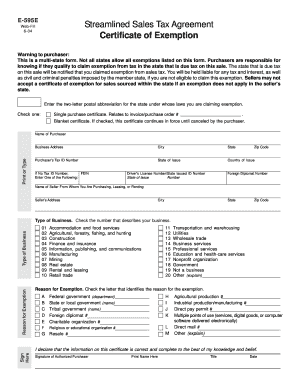 North Carolina Sales Tax Exemption Form