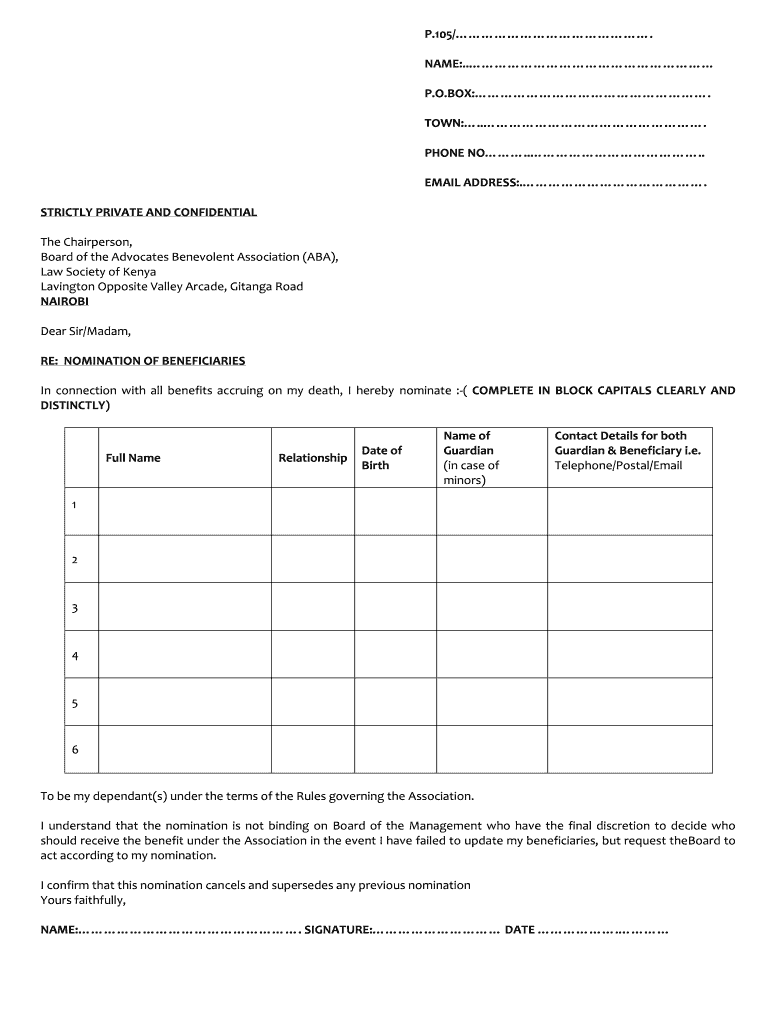 Gp 25 Form