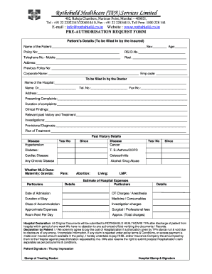 Rothshield  Form