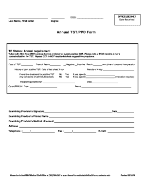 Ppd Form