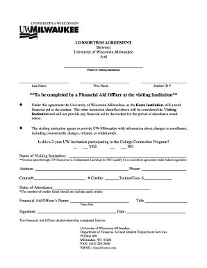 Get and Sign Instruction for Consortium Agreement 2017 Form