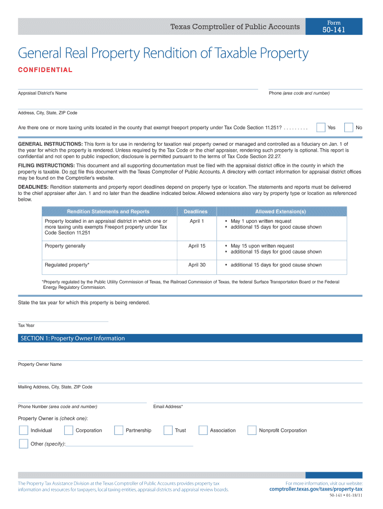  Texas Comptrollers Tax Exempt Form 2018
