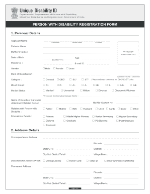 Philippine Registry Form for Persons with Disability Ver 3 0 PDF