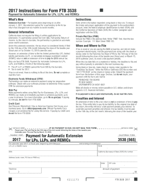 Form 3538 California 2020 Fill Out And Sign Printable Pdf Template Signnow