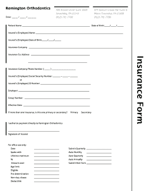 Malayan Insurance Form