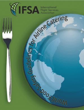 World Food Safety Guidelines for Airline Catering  Form