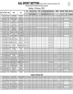 Gal Sport Money Back  Form