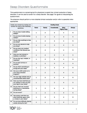Assist Questionnaire  Form