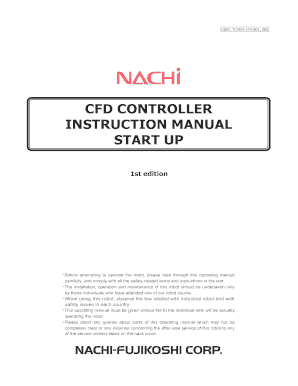 Nachi Cfd Controller Manual  Form