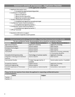  Students Potential for Success in the Program 2018