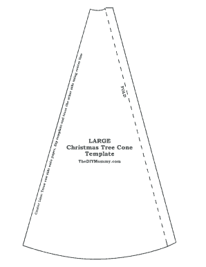 Cone Template  Form