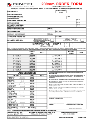  Order Dincel 2019