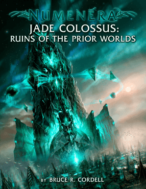 Numenera Jade Colossus PDF  Form