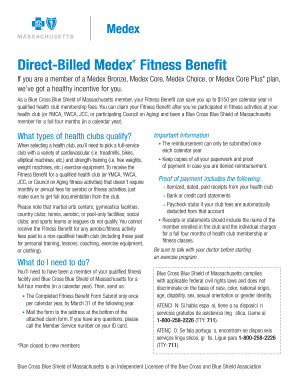 Medex Fitness Reimbursement Form