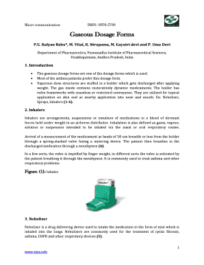 Gaseous Dosage Form PDF