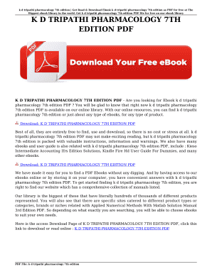 Kd Tripathi 9th Edition PDF  Form