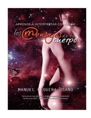 Los Mensajes De Tu Cuerpo Manuel Requena PDF Gratis  Form