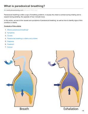 Paradoxical Breathing PPT  Form